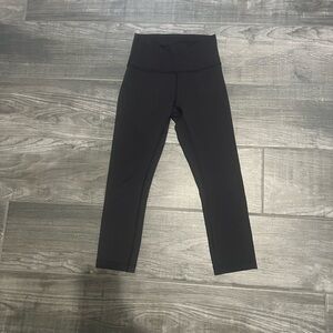 Lululemon Athletica Wonder Train Black Leggings 23”